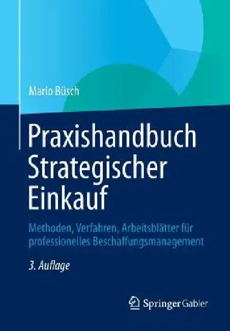 Cover of Praxishandbuch Strategischer Einkauf