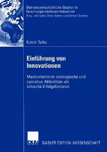 Cover of Einführung Von Innovationen