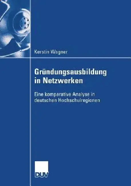 Cover of Gründungsausbildung in Netzwerken