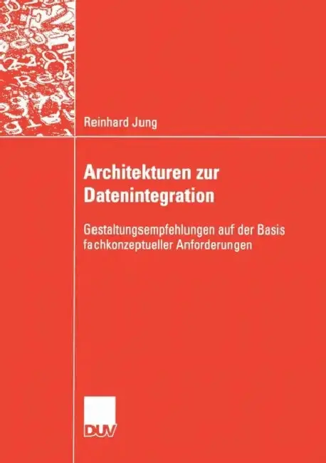 Cover of Architekturen Zur Datenintegration
