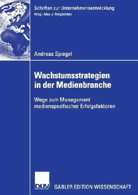 Cover of Wachstumsstrategien in Der Medienbranche