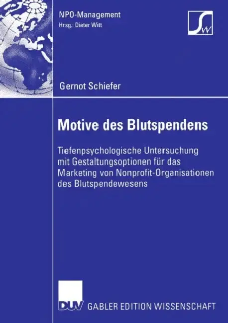 Cover of Motive Des Blutspendens