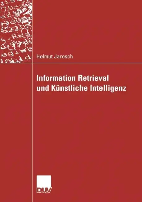 Cover of Information Retrieval Und Künstliche Intelligenz