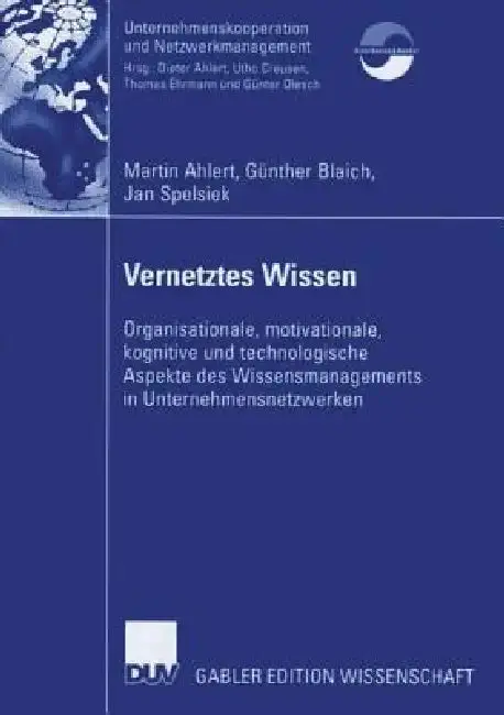 Cover of Vernetztes Wissen