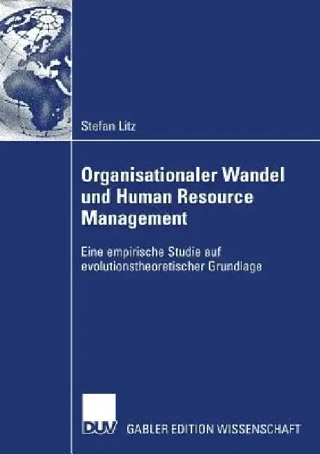 Cover of Organisationaler Wandel Und Human Resource Management