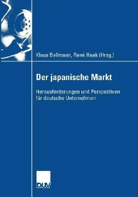 Cover of Der Japanische Markt