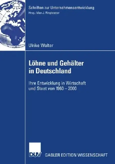 Cover of Löhne Und Gehälter in Deutschland