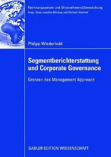 Cover of Segmentberichterstattung Und Corporate Governance