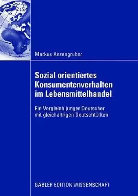 Cover of Sozial Orientiertes Konsumentenverhalten Im Lebensmittelhandel