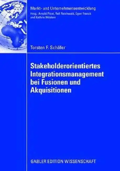 Cover of Stakeholderorientiertes Integrationsmanagement Bei Fusionen Und Akquisitionen