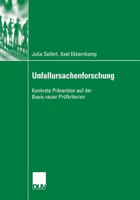 Cover of Unfallursachenforschung