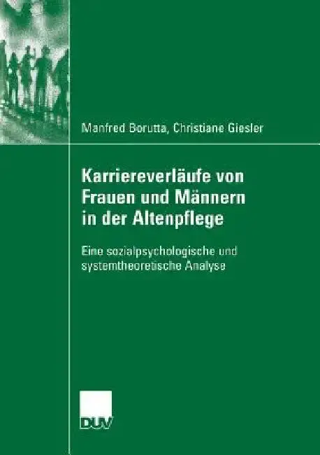 Cover of Karriereverläufe Von Frauen Und Männern in Der Altenpflege