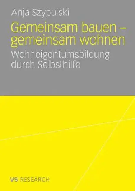 Cover of Gemeinsam Bauen - Gemeinsam Wohnen