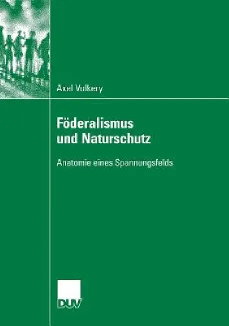 Cover of Föderalismus Und Naturschutz