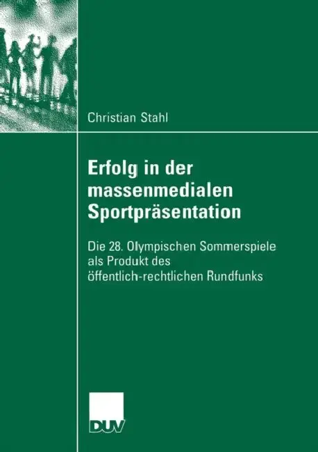 Cover of Erfolg in Der Massenmedialen Sportpräsentation