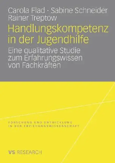 Cover of Handlungskompetenz in Der Jugendhilfe