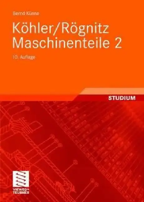 Cover of Köhler/Rögnitz Maschinenteile 2