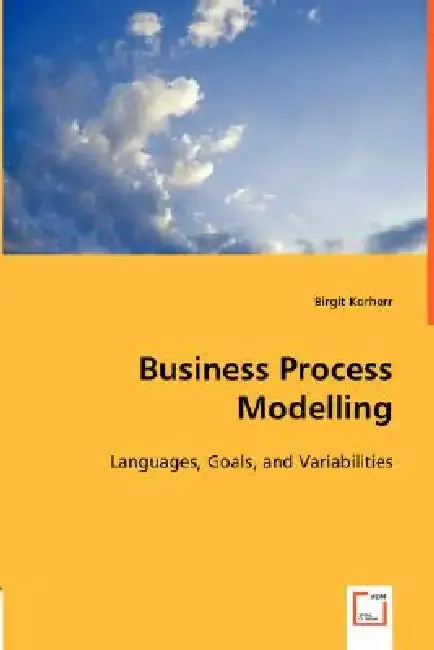 Cover of Business Process Modelling