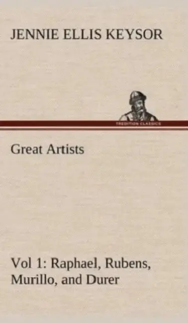 Cover of Great Artists, Vol 1. Raphael, Rubens, Murillo, and Durer