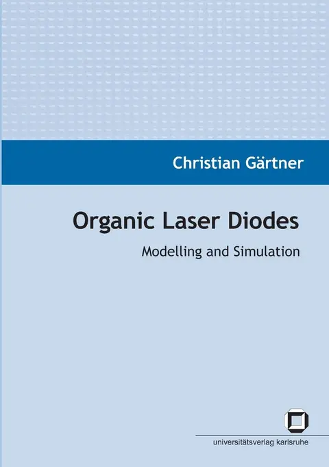 Cover of Organic laser diodes