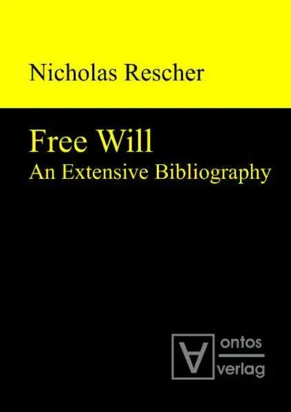 Cover of Free Will