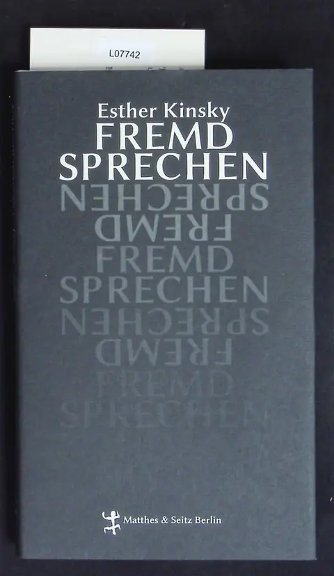 Cover of Fremdsprechen