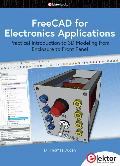 Cover of FreeCAD for Electronics Applications