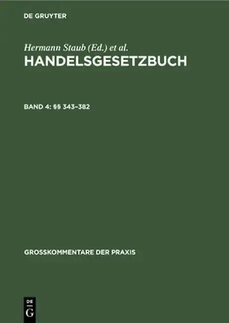 Cover of §§ 343-382