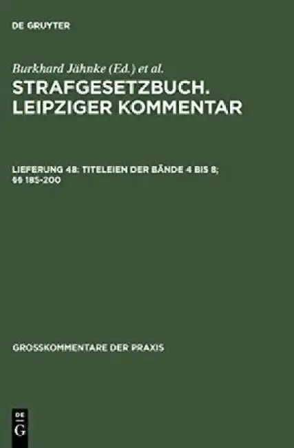 Cover of Titeleien Der Bande 4 Bis 8; 185-200