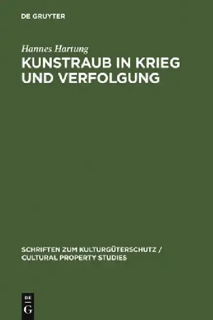 Cover of Kunstraub in Krieg und Verfolgung