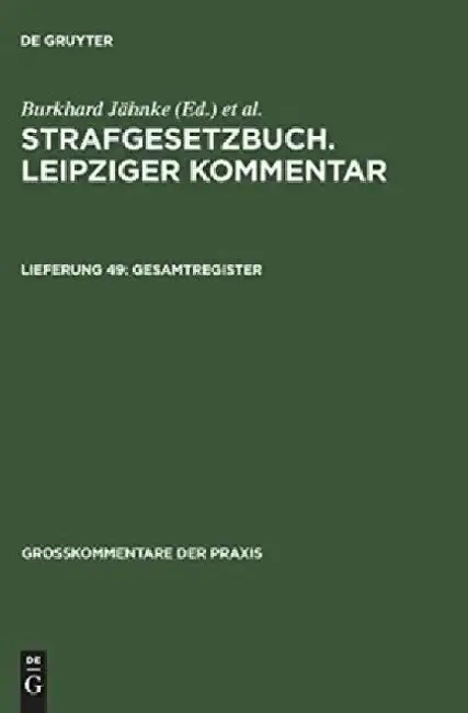 Cover of Gesamtregister