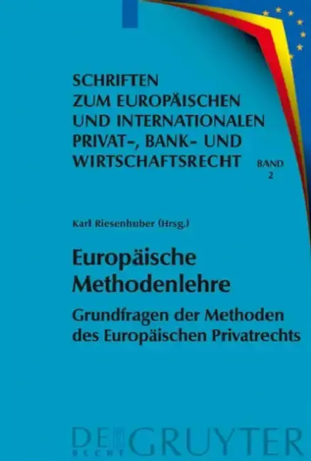Cover of Europäische Methodenlehre