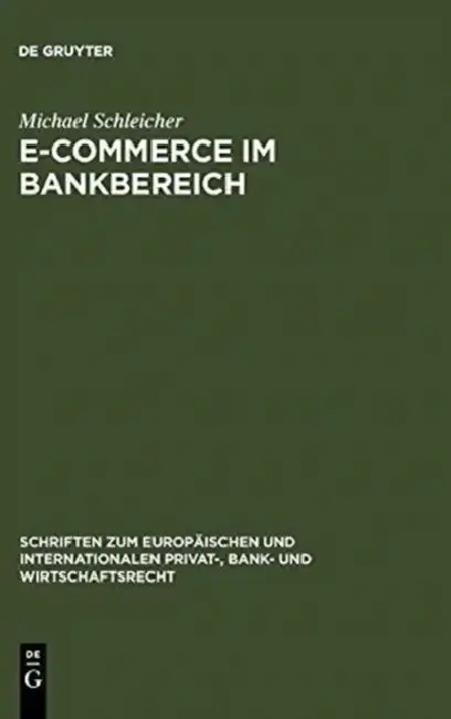 Cover of E-Commerce im Bankbereich