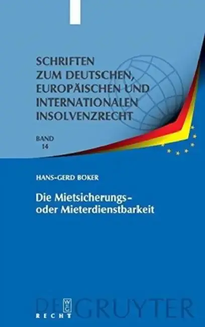 Cover of Die Mietsicherungs- oder Mieterdienstbarkeit