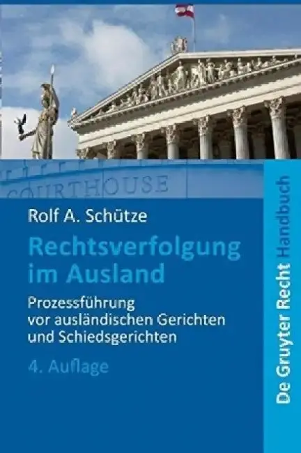 Cover of Rechtsverfolgung Im Ausland