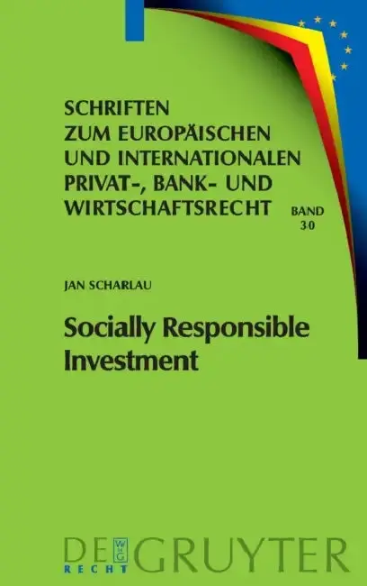 Cover of Socially Responsible Investment