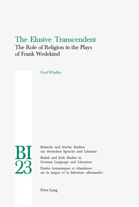 Cover of The Elusive Transcendent