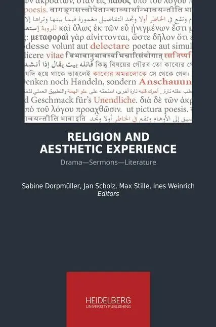 Cover of Religion and Aesthetic Experience