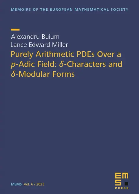 Cover of Purely Arithmetic PDEs Over a $p$-Adic Field