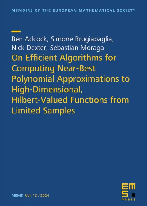 Cover of On Efficient Algorithms for Computing Near-Best Polynomial Approximations to High-Dimensional, Hilbert-Valued Functions from Limited Samples