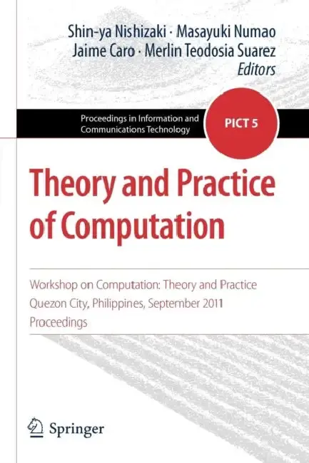 Cover of Theory and Practice of Computation