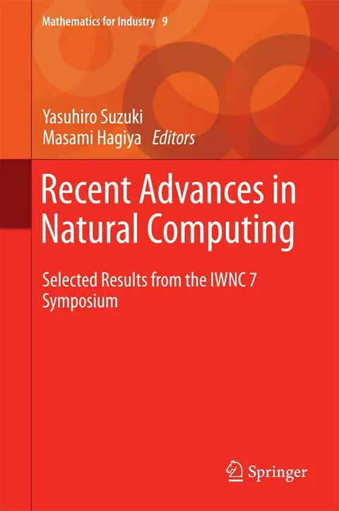 Cover of Recent Advances in Natural Computing