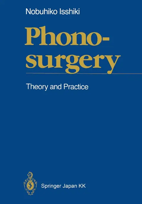 Cover of Phonosurgery