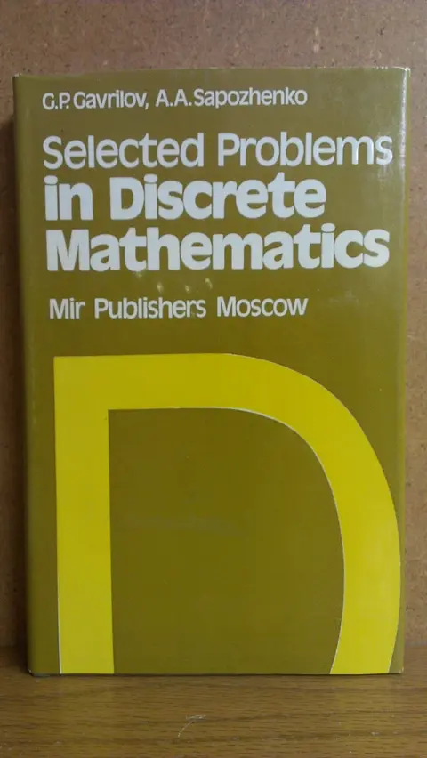 Cover of Selected Problems in Discrete Mathematics