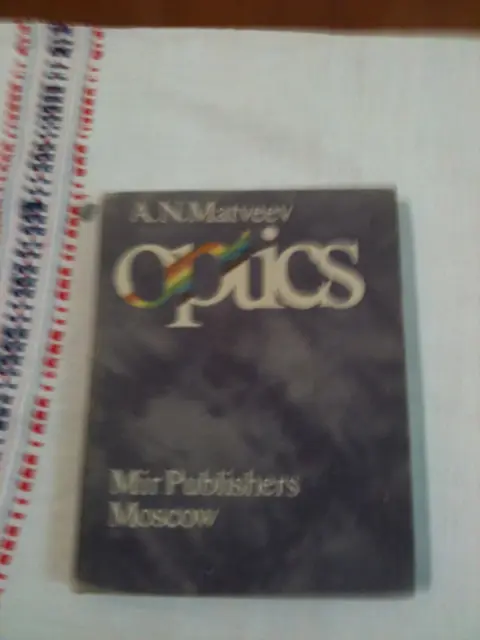 Cover of Optics