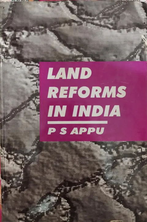 Cover of Land Reforms in India