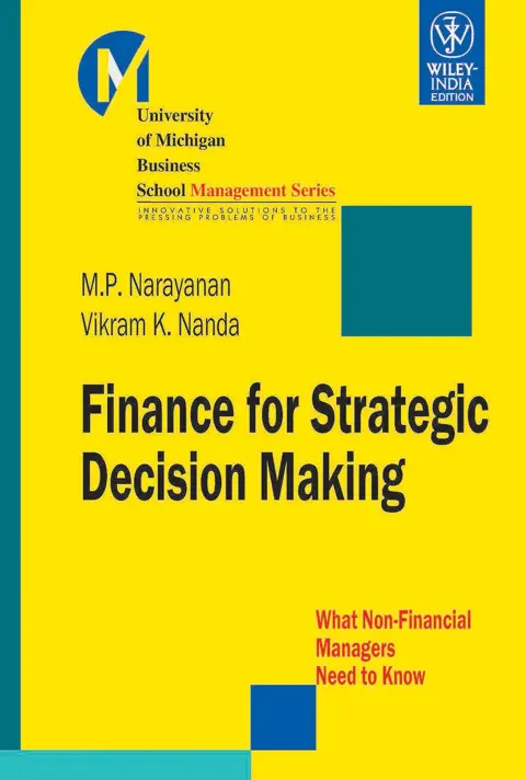 Cover of Finance for Strategic Decision-Making