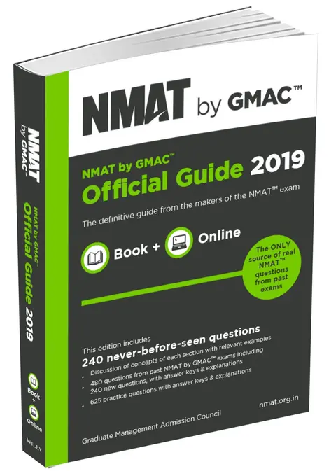 Cover of NMAT by GMAC Official Guide 2019