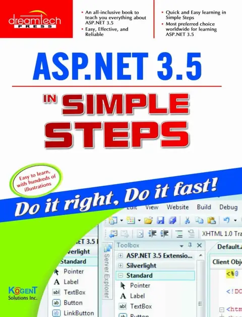 Cover of ASP.NET 3.5 in Simple Steps