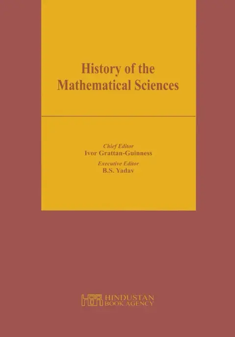 Cover of History of the Mathematical Sciences